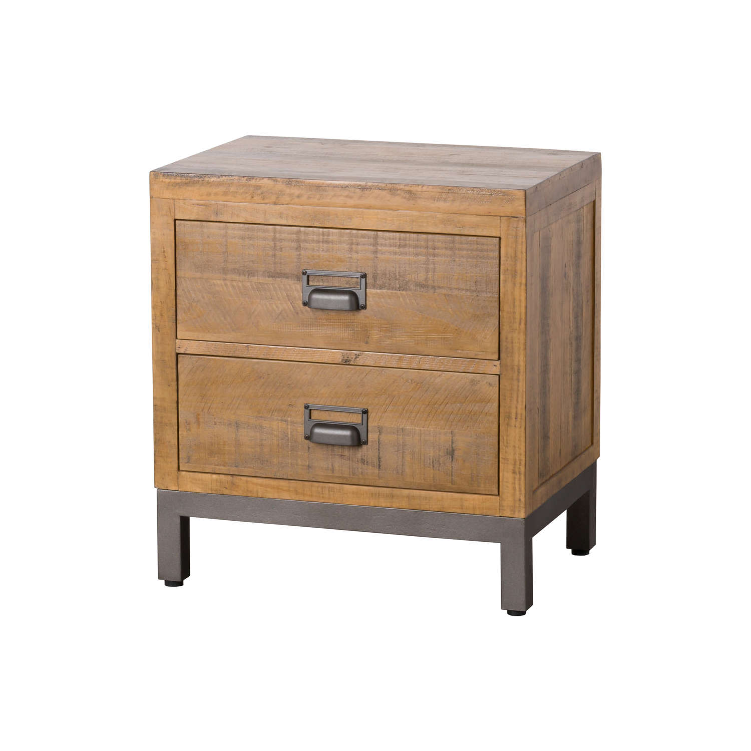 The Draftsman Collection Two Drawer Bedside