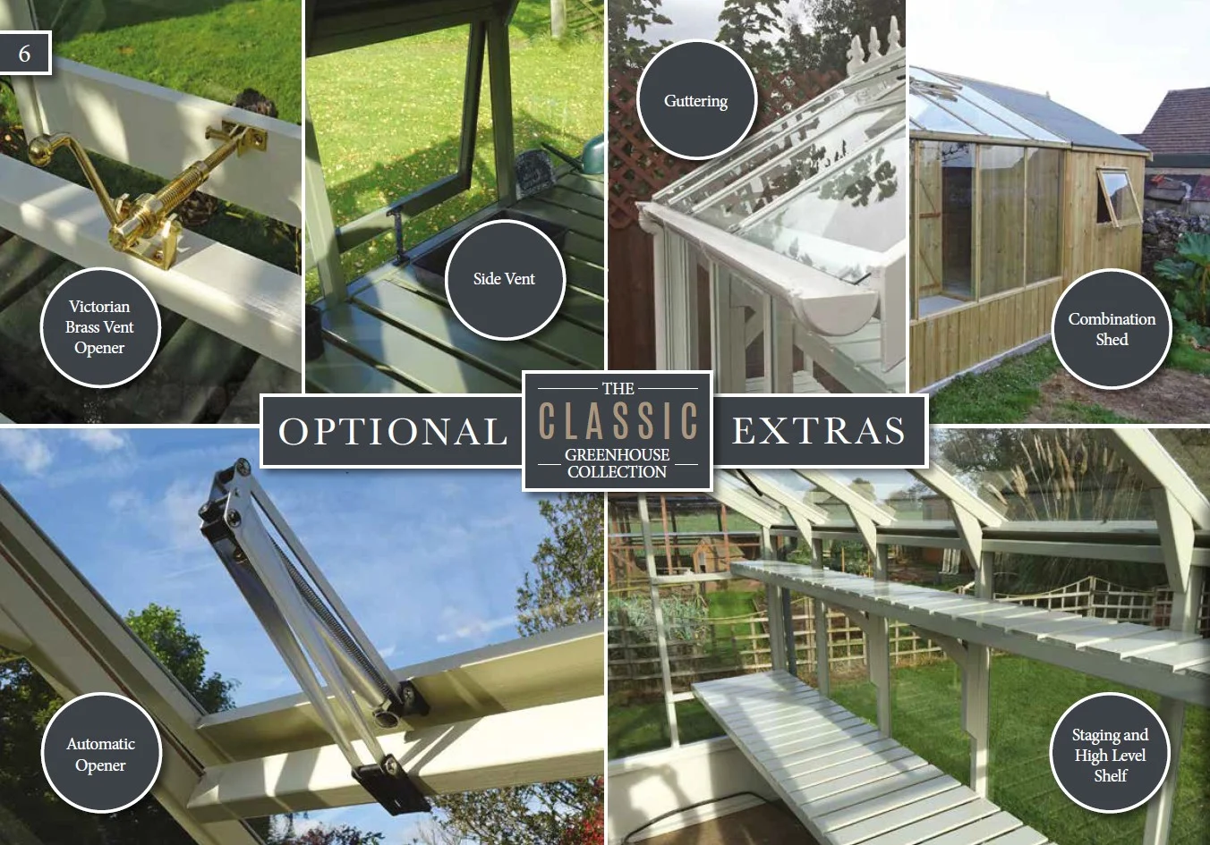 Optional Extras Clearview Greenhouses