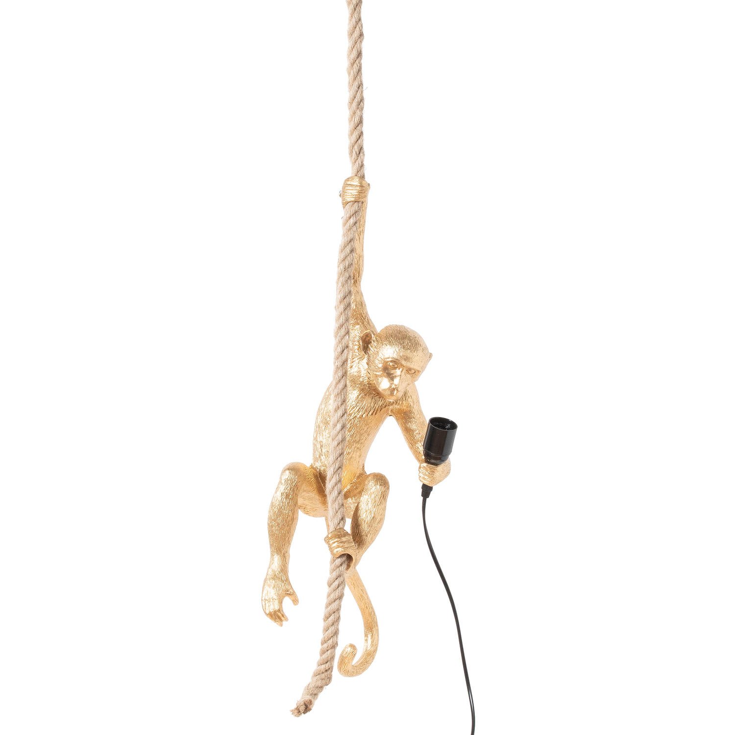 George The Monkey Hanging Gold Light