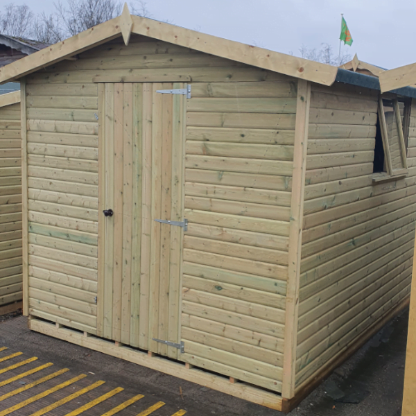 deluxe apex shed longsight home and garden langho