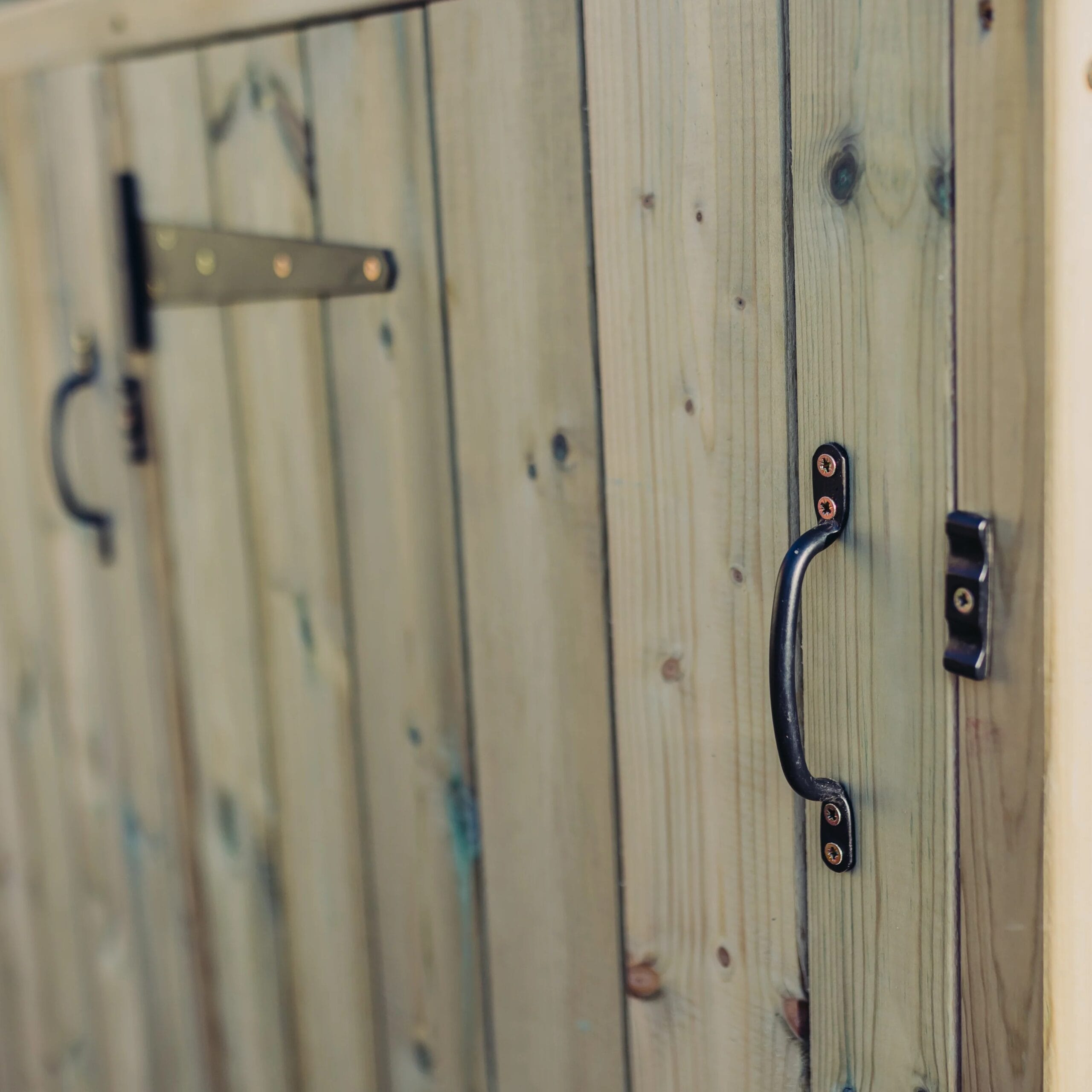 triple wheelie bin store