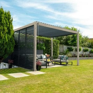 Nova - Titan Aluminium Pergola - 4m x 3m Rectangular