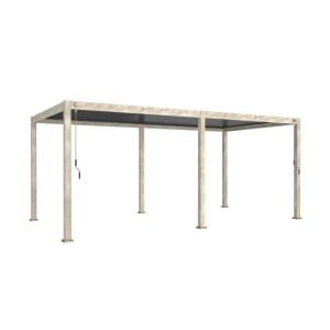 Nova - Titan Aluminium Pergola - 6m x 3m Rectangular