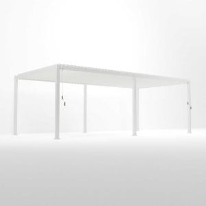Nova - Titan Aluminium Pergola - 7.2m x 3.6m Pergola - White