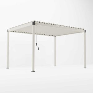 Nova - Shadow Pergola - 4m x 3m - Pebble
