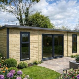 UPVC Cambridge Pent Summerhouse Jan 2026
