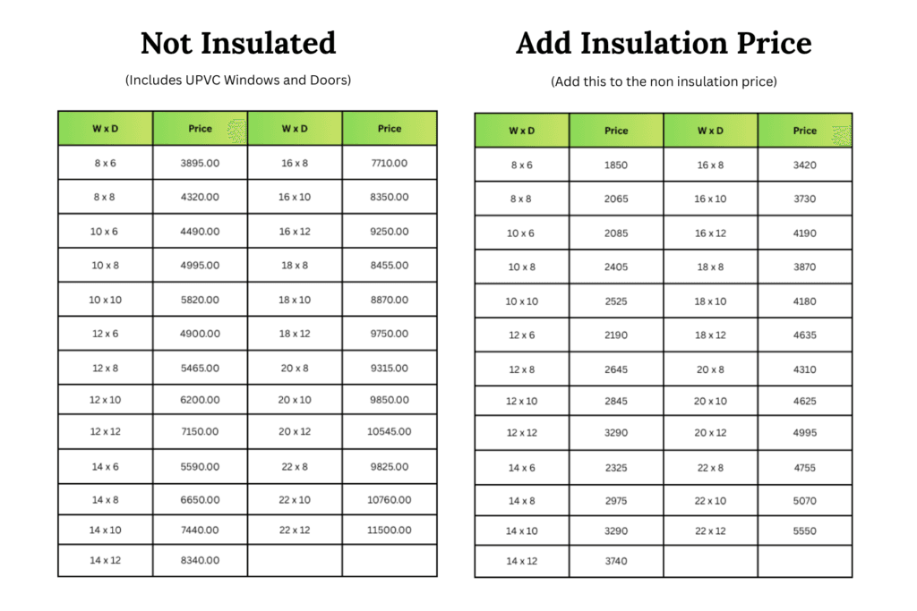 Windsor Pent Price List 2026