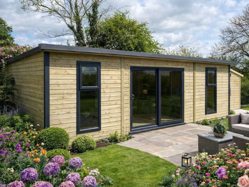UPVC Timber Garden Rooms