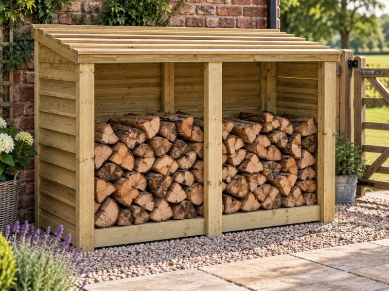 6 x 4 Log Store
