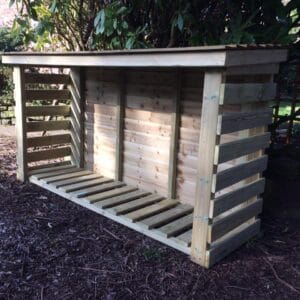 LSOP4X6 slatted log store
